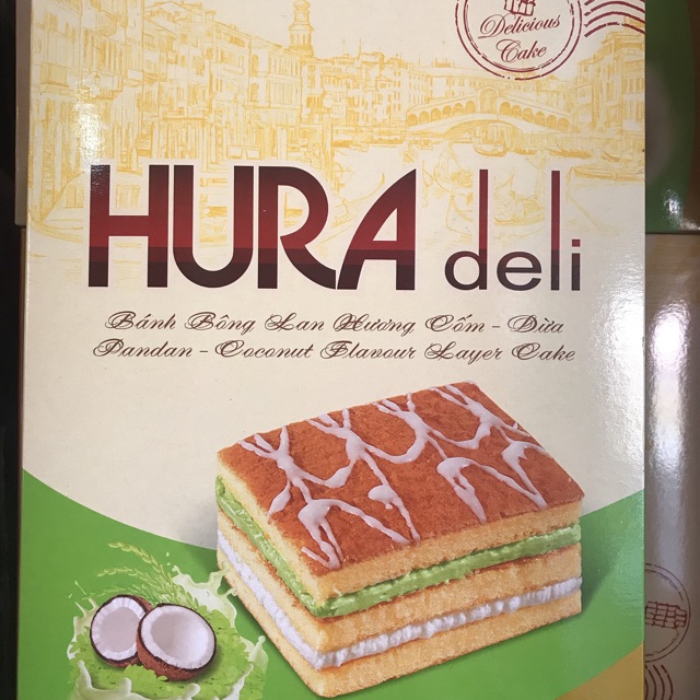 Bánh hura deli 12goix28g