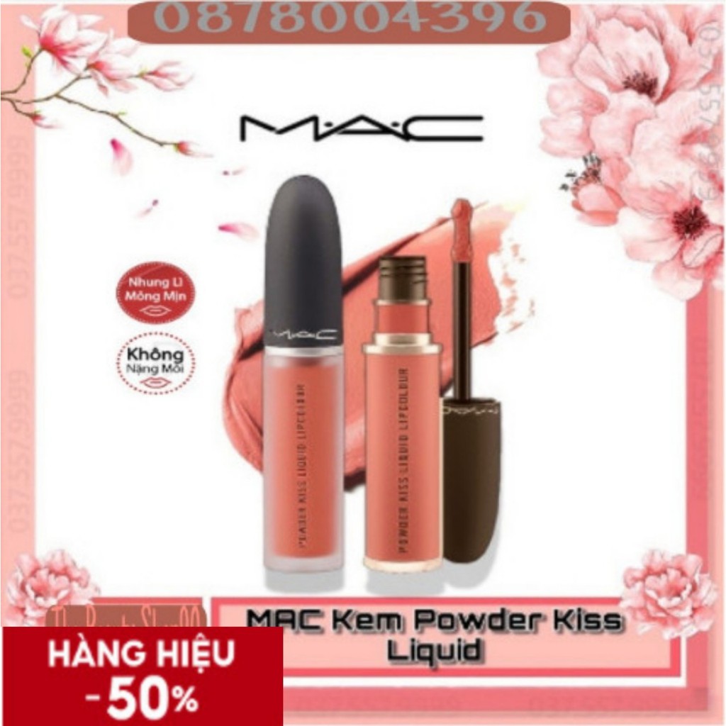 SON KEM LÌ MAC POWDER KISS LIQUID LIPCOLOUR