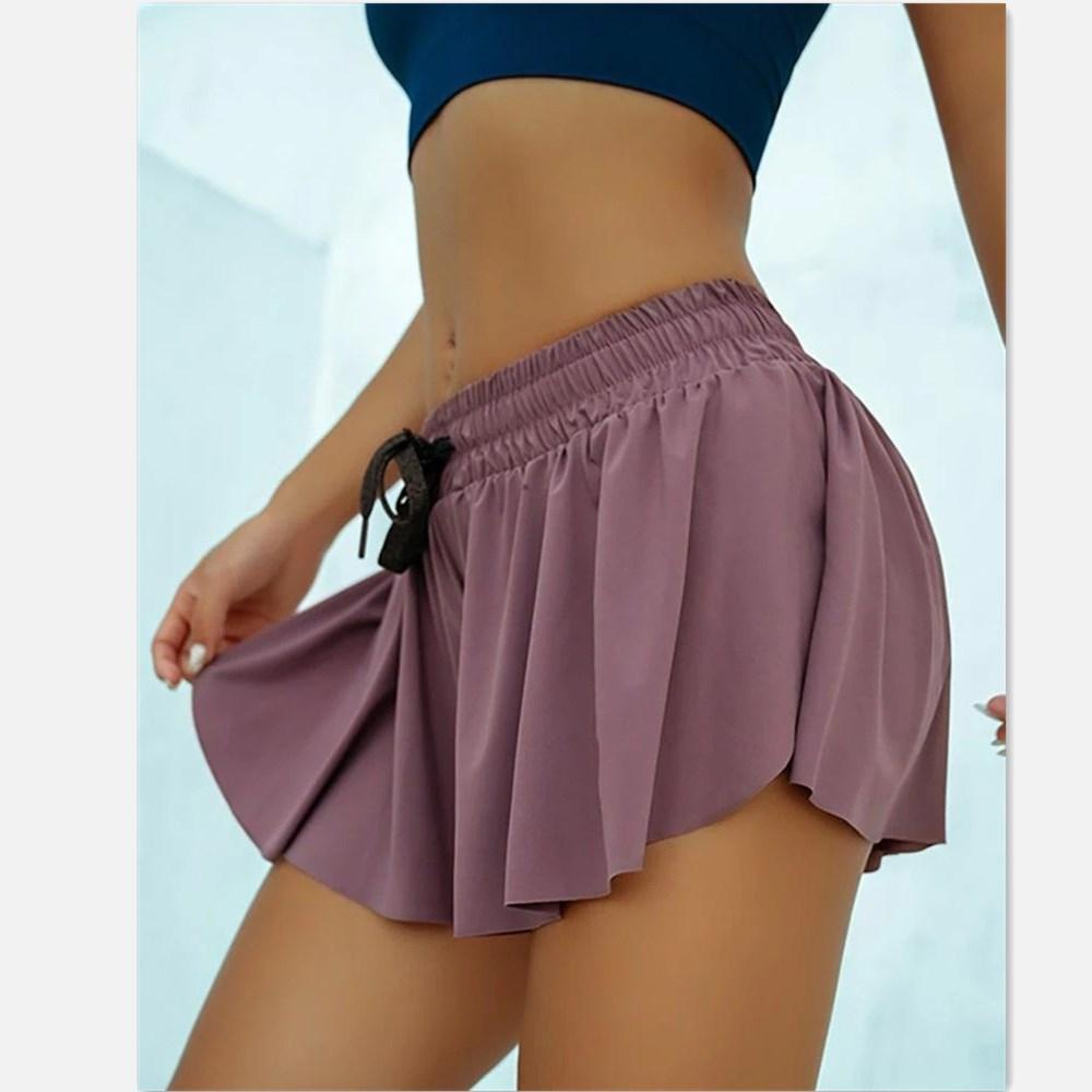 UPSTOPVN Quần Short Thể Thao Nữ Thời Trang 2 Trong 1
