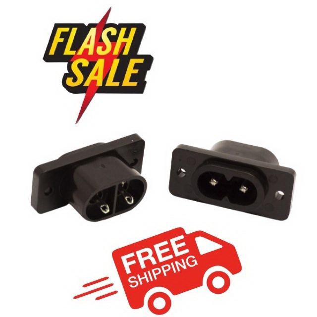 Ổ Nguồn Ac Số 8, Jack Nguồn số 8 (Combo 10)