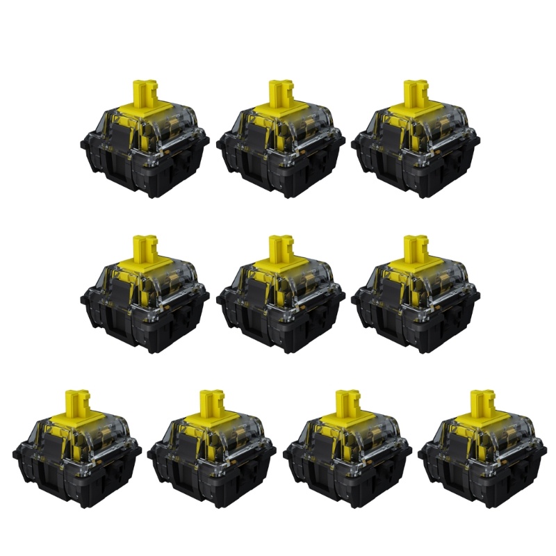 Công Tắc Đèn 3 Chấu Màu Đen SMD