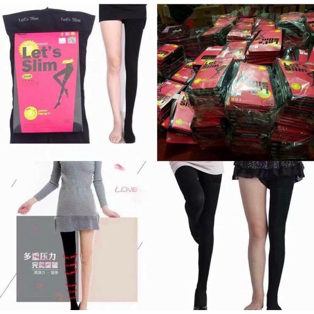 quần tất Let's Slim
