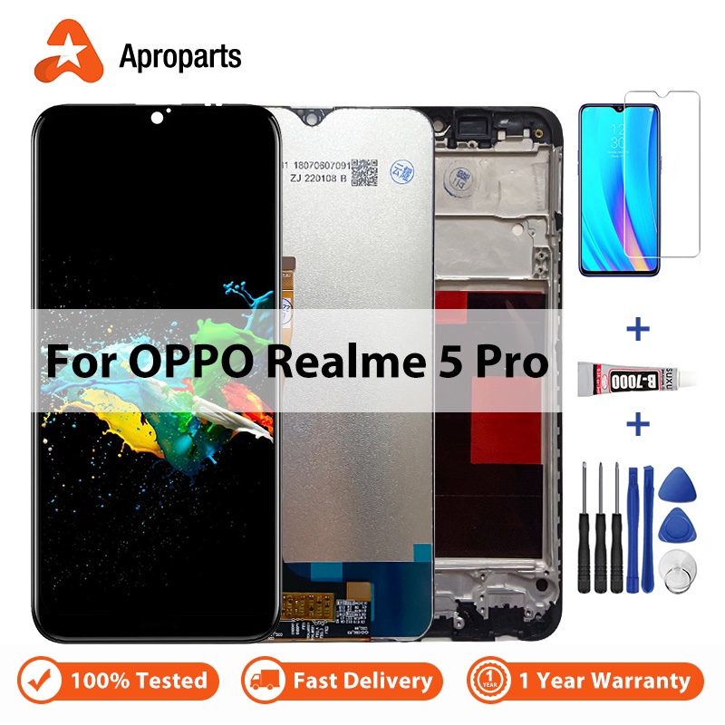 Màn Hình Cảm Ứng LCD Chính Hãng Thay Thế Chuyên Dụng Cho OPPO Realme 5 Pro RMX1971 Realme 5 Pro 100%