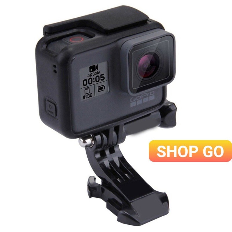 MOUNT CHỮ J GẮN CAMMERA HÀNH TRÌNH GOPRO / SJCAM / NÓN BẢO HIỂM