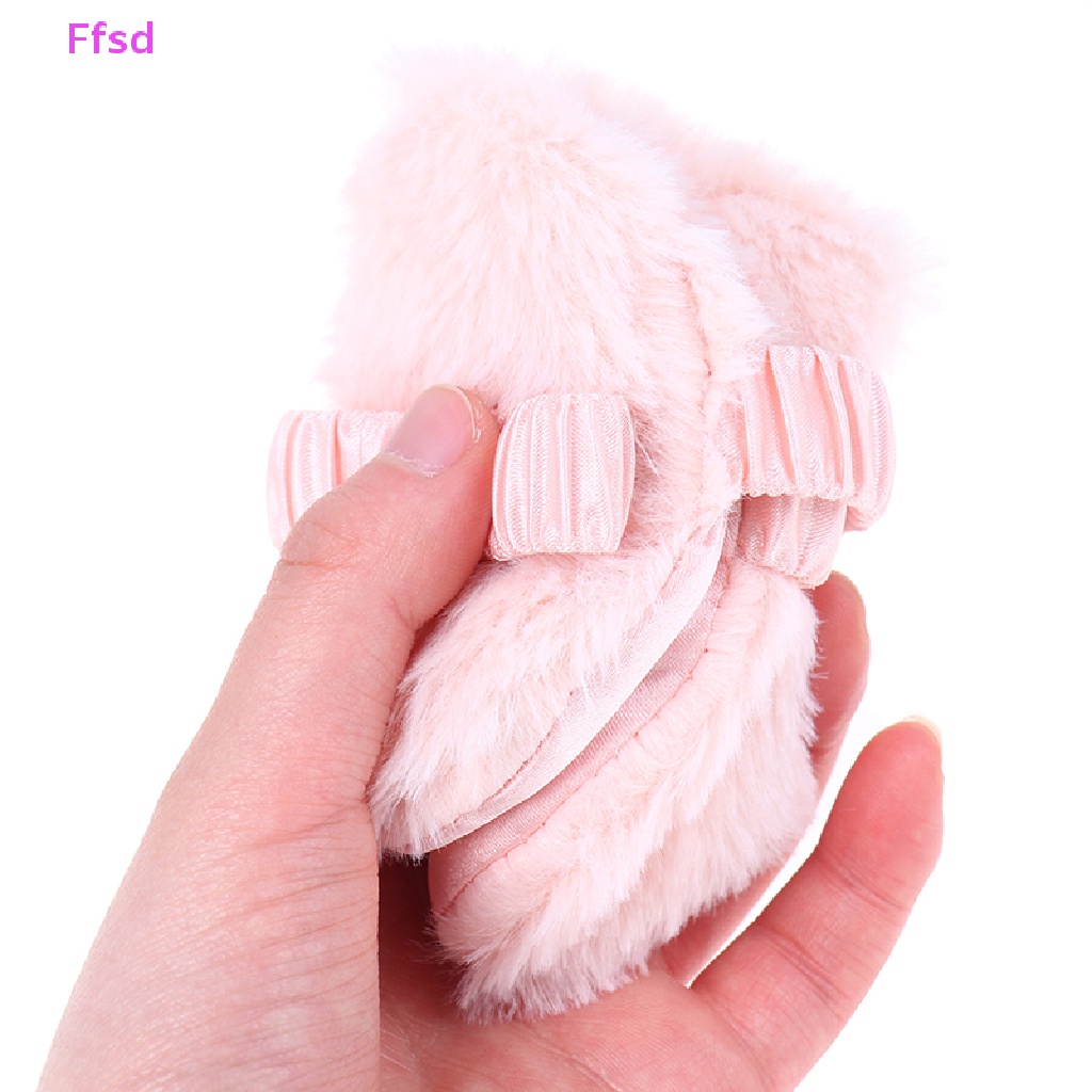 {Ffsd} Mặt Nạ Che Mắt Ngủ Phủ Lông Mềm Mại Họa Tiết Hoạt Hình Dễ Thương Dùng Khi Đi Du Lịch * Bán Chạy