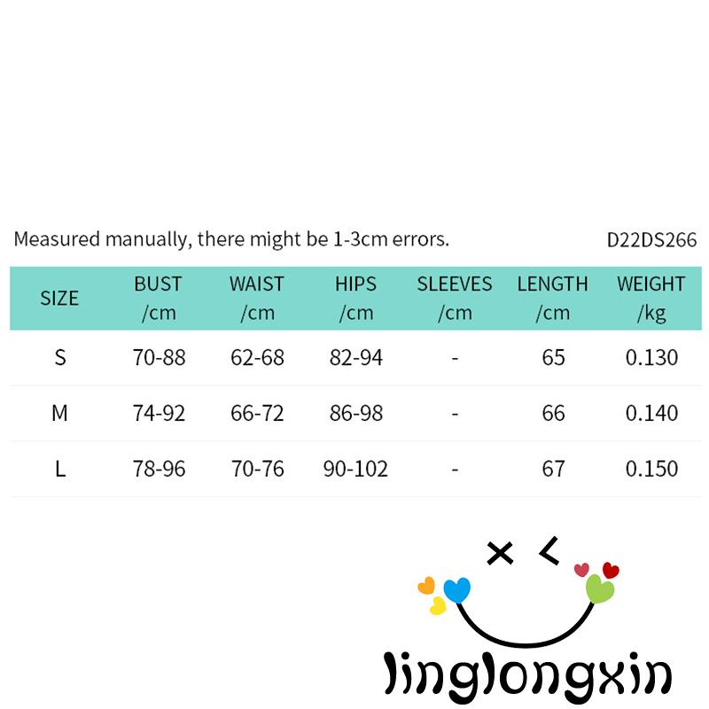 Đầm Hai Dây Dáng Ôm In Chữ Thời Trang Mùa Hè Cho Nữ Linglongxi2