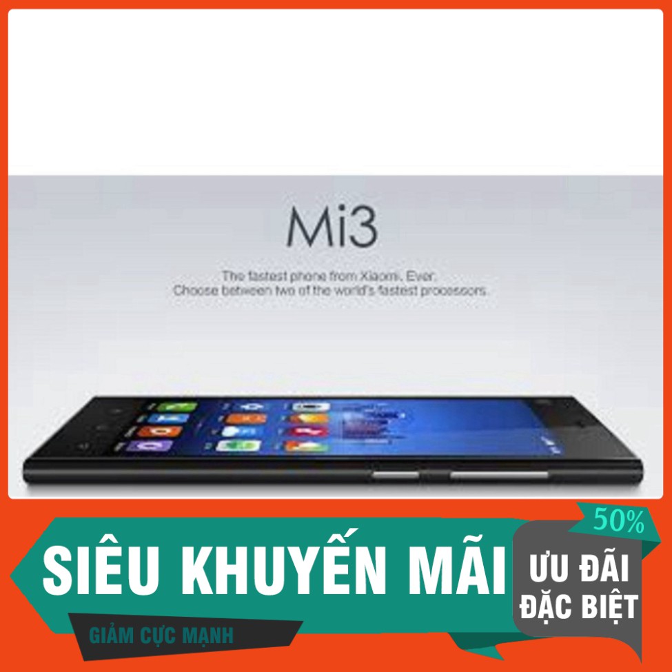 điện thoại Xiaomi Mi3 - Xiaomi mi 3 ram 2G rom 16G CHÍNH HÃNG - có Tiếng Việt SIÊU KHYẾN
