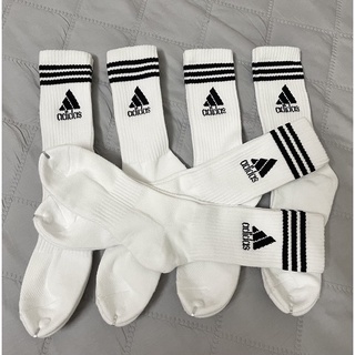 Tất dệt kim nike/adidas/mizuno/puma đen trắng