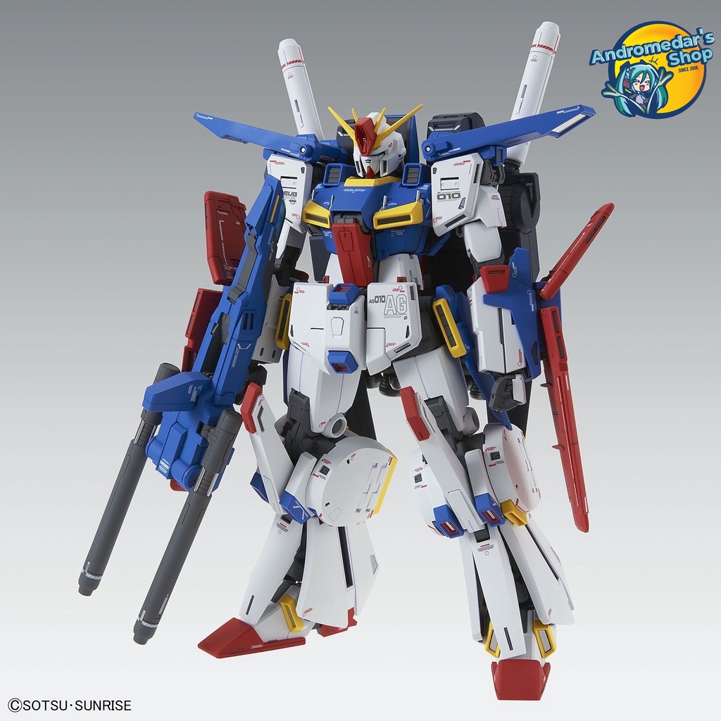 [Bandai] Mô hình lắp ráp MSZ-010 ZZ Gundam Ver.Ka (MG) (Gundam Model Kits)