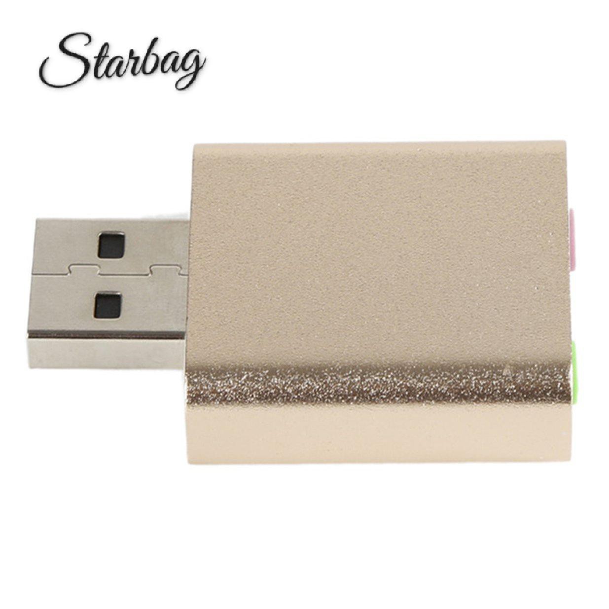 Usb Chuyển Đổi Âm Thanh Đầu Usb Sang Jack 3.5mm