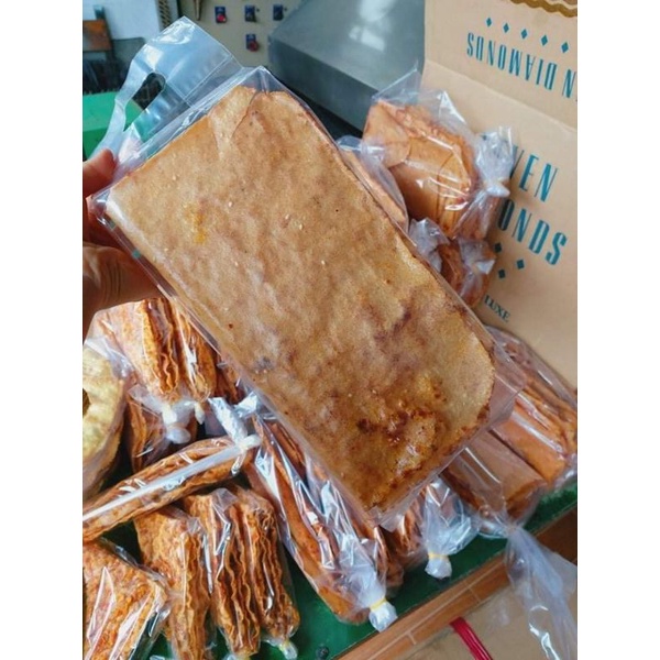 1 bịch Bánh tráng mắm ruốc đặc sản đà lạt, thơm ngon, giòn tan