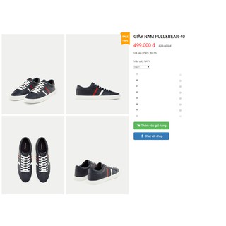 Giầy nam Pull&Bear