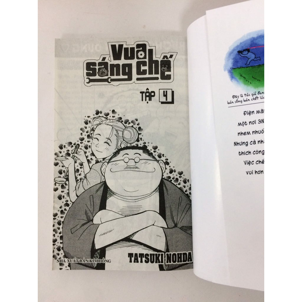 Sách - Vua sáng chế - Tập 4