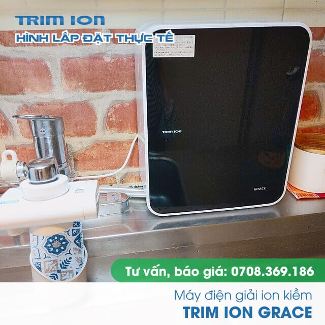 Máy Lọc Nước Điện Giải Ion Kiềm TRIM ION GRACE