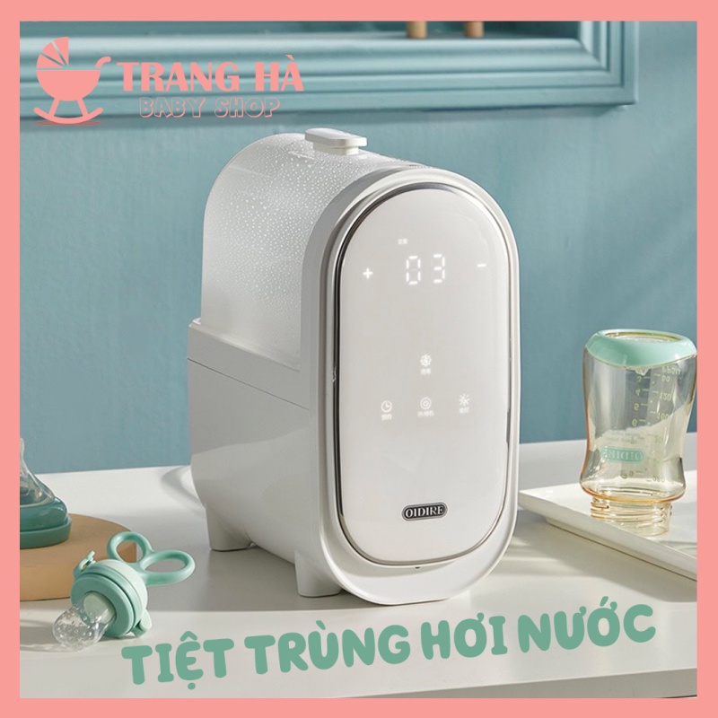 Máy Hâm Sữa Tiệt Trùng 6 Chức Năng OIDIRE Công Nghệ Đức Tiệt Trùng hâm Sữa Cảm Ứng Thông Minh