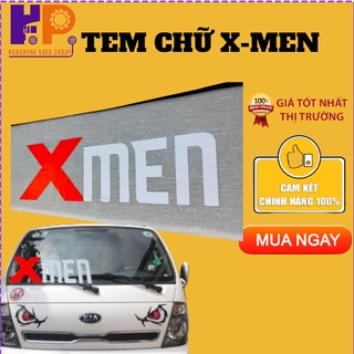 [XE TẢI]TEM DÁN CHỮ X-MEN XỊN SÒ - THỂ HIỆN ĐẲNG CẤP MẠNH MẼ CHO XE XE Ô TÔ, XE HƠI  CỦA BẠN 👍