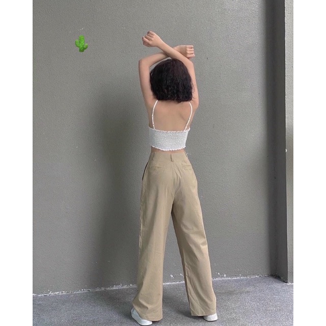 Áo dây bra nhún sau lưng