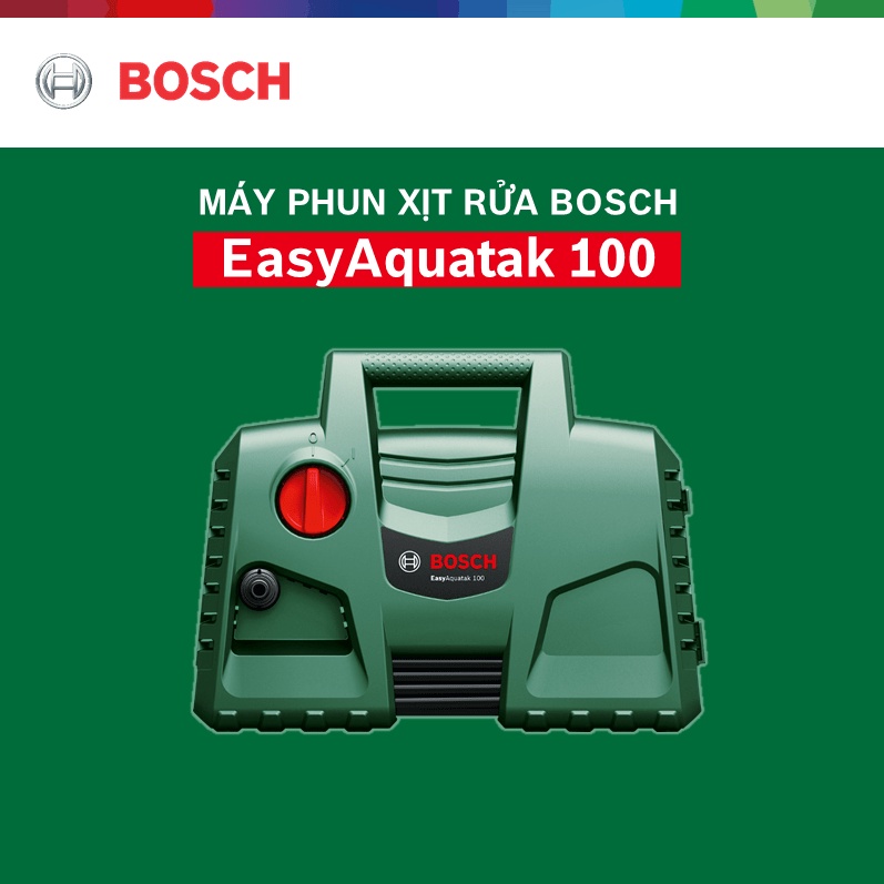 Máy phun xịt rửa áp lực cao Bosch EasyAquatak 100