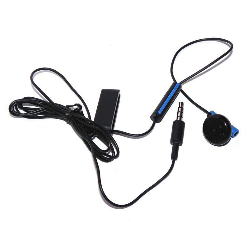 Tai nghe đơn có dây với micro 1.2m và nút điều khiển âm lượng cho tay cầm PS4
