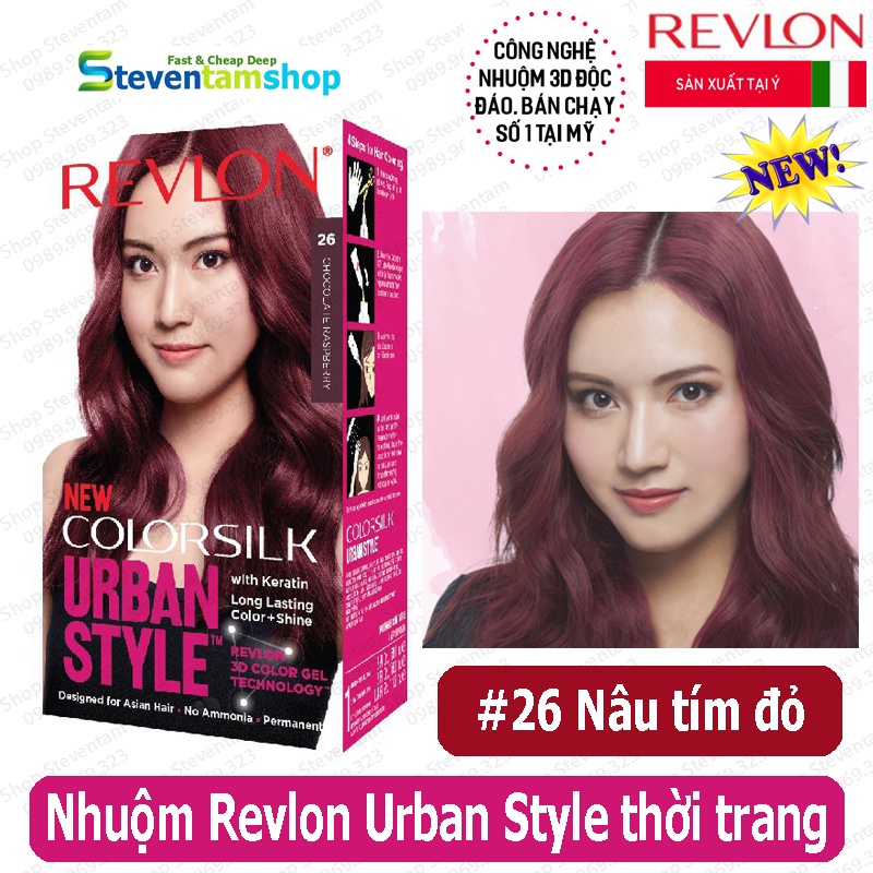 Thuốc nhuộm tóc Revlon thời trang Urban Style màu #26