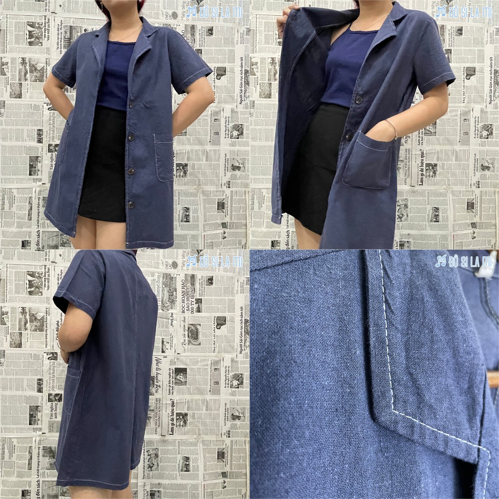 Áo Blazer Tay Ngắn Vintage Secondhand | Nhiều Mẫu | Số Đo Ở Phần Mô Tả | Đô Si La Mi | | BigBuy360 - bigbuy360.vn