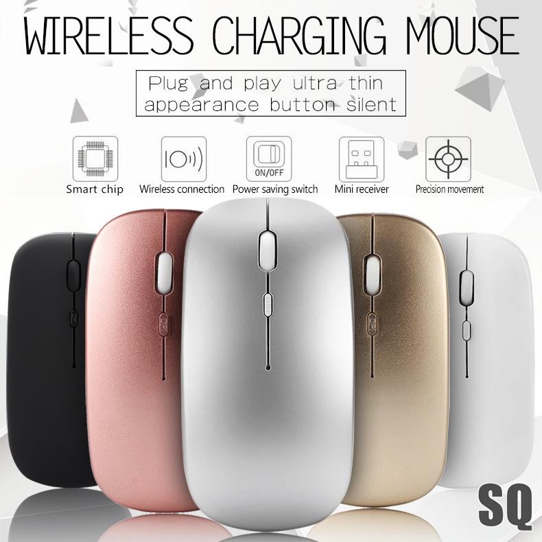 Chuột không dây 2.4ghz Bluetooth 5.0 thiết kế thời trang