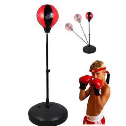 [ Sẵn Hàng, Giao Nhanh ] Bộ BOXING Đấm Bốc Size Trẻ Em Siêu Đẹp [ có gang tay, trụ đỡ, giá đỡ ]