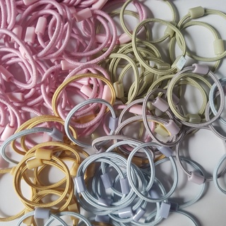 Combo 2 cột tóc thun nhiều màu cho mẹ và bé