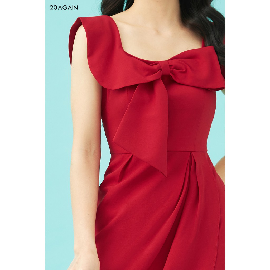 Đầm Ôm Bèo Nơ Vai 20AGAIN DOA0977 | BigBuy360 - bigbuy360.vn