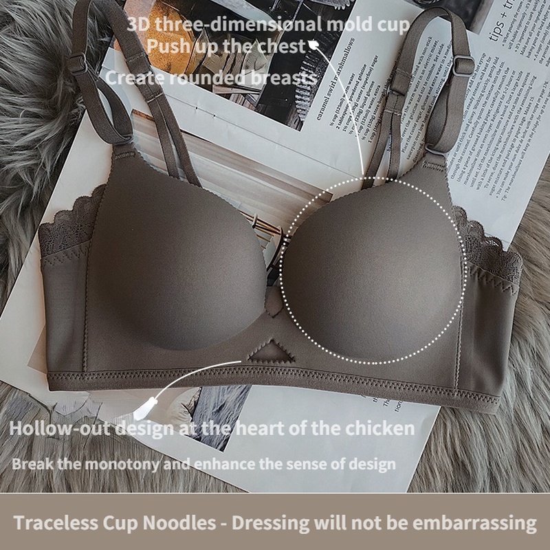 Áo Ngực Không Gọng Không Đường May Dây Lưng Có Thể Điều Chỉnh Dành Cho Nữ