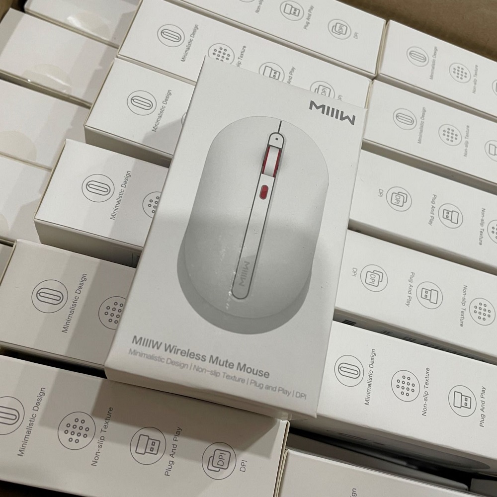 Chuột máy tính không dây Xiaomi Lite MWWM01 - silent/mute, click không tiếng động, 1000dpi