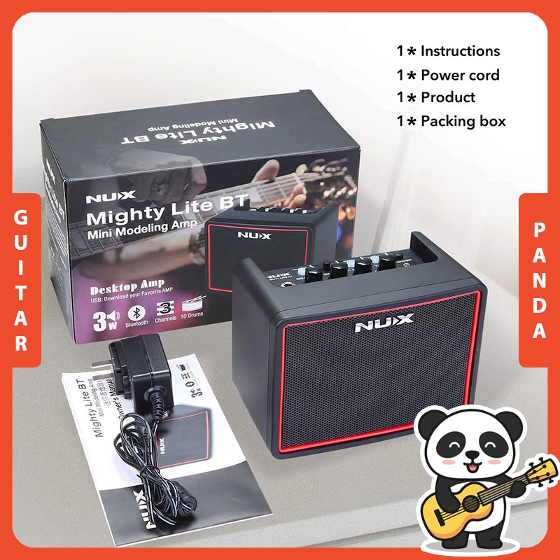 [Chính hãng] Amply Guitar | Âm Ly Guitar | Nux Mighty Lite BT Mẫu mới 2022