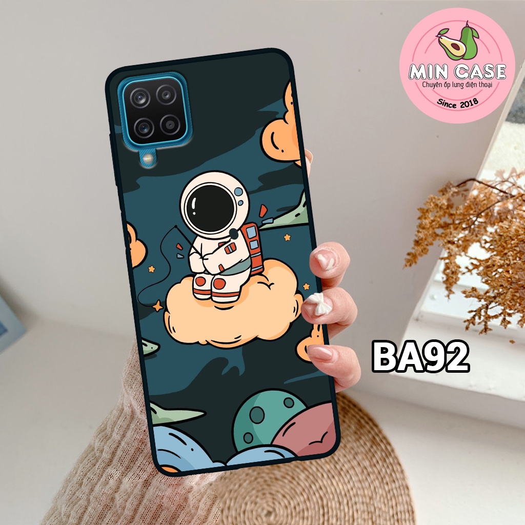 Ốp lưng SAMSUNG A12/ M12/ A22 4G/ A22 5G/ M22 - Ốp lưng Samsung in hình phi hành gia dễ thương