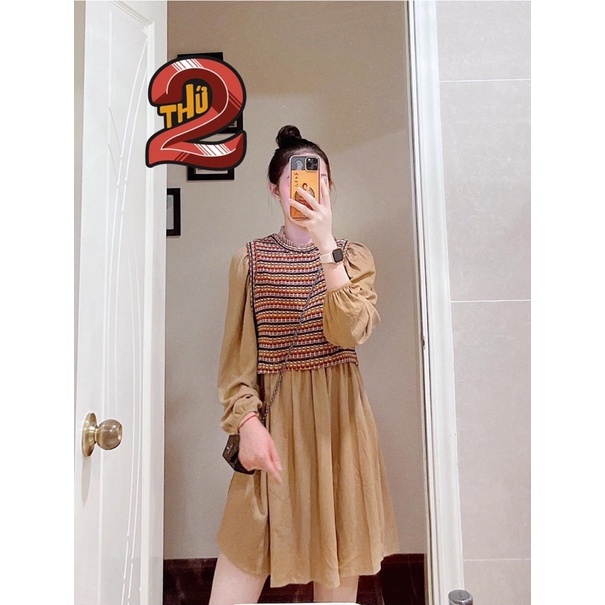 Váy vằn zara auth