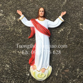 Tượng Chúa Phục Sinh (Phù Điêu) 50cm