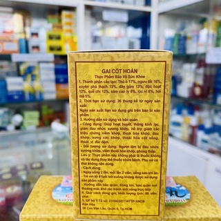 ✅ [Chính Hãng] Gai Cốt Hoàn ( hộp 60 viên )