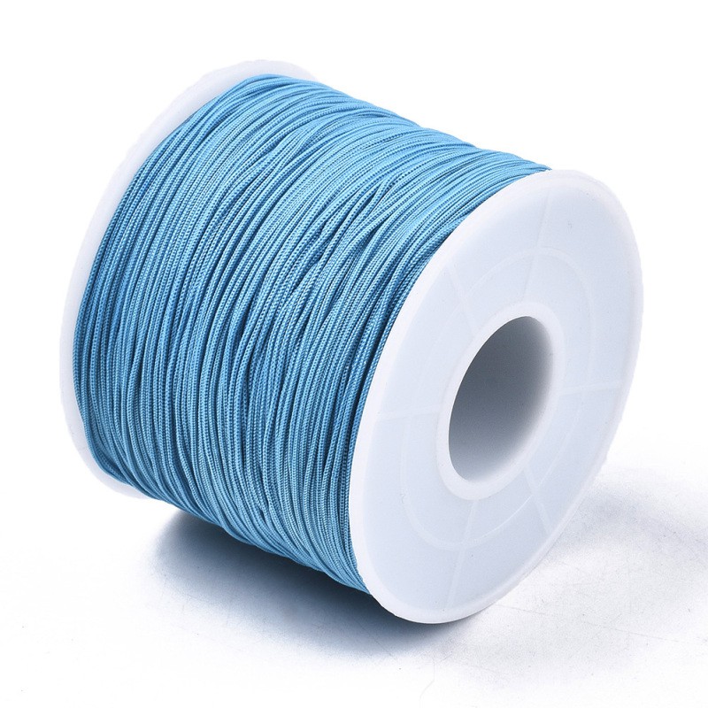 1 Cuộn Dây Polyester 0.5~0.6mm Khoảng 120~130m Làm Trang Sức