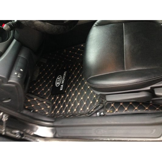 Thảm lót sàn ô tô 6D xe Kia Forte , lót sàn chống nước, chống xước, phủ kín sàn xe