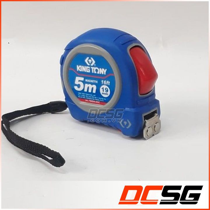Thước cuộn Magnetic 5.0m/19mm Kingtony 79094-05C