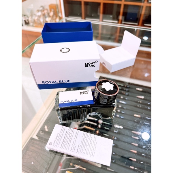 Lọ Mực Bút Máy Montblanc 60ml Royal Blue 128185