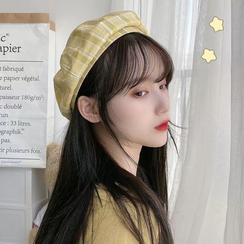 Nón Tai Bèo Chống Nắng Màu Vàng Thời Trang