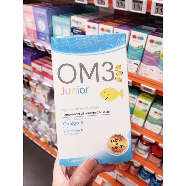 Omega 3 junior Pháp 45v từ 6 - 15 tuổi