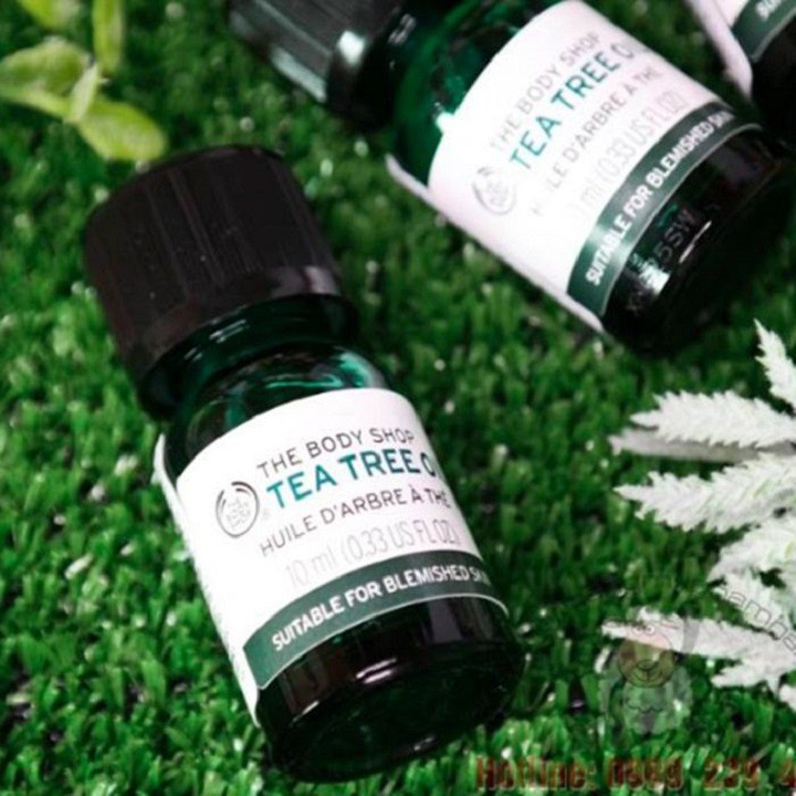 The Body Shop Tea Tree Oil - Tinh Dầu Tràm Trà Giảm Mụn 10ml