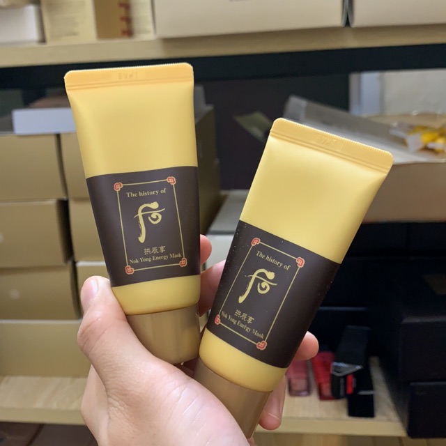 Mặt nạ nóng Lộc Nhung Whoo Gongjinhyang Nok Yong Pack