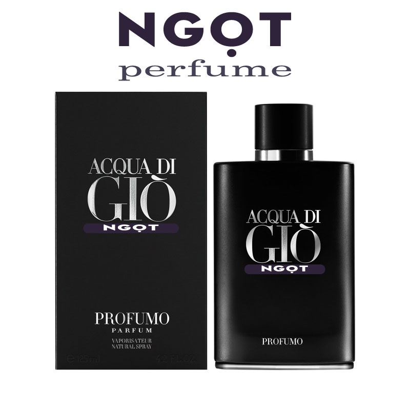 Nước hoa nam chính hãng Acqua Di gio Profumo (Giò đen) chiết 10ml