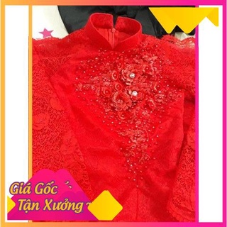 Áo dài cô dâu trắng 6 tà