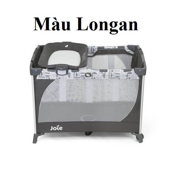 [BH 1 NĂM] Giường cũi 2 tầng Joie Commuter Change Travel Cot-nhập khẩu từ Anh