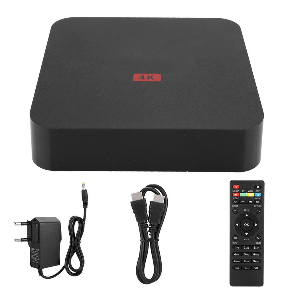 Đối với MXQ PRO 4K RK3229 1 + 8G WiFi BT STB Smart TV Box HD Smart Media cho Android 7.1 (EU Plug)