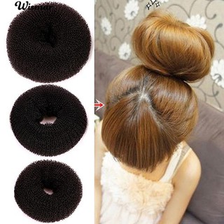 💋Phụ Nữ Ma Thuật Donut Tóc Bun Cựu Shaper Tóc Kiểu Tie Updo Dụng Cụ Làm