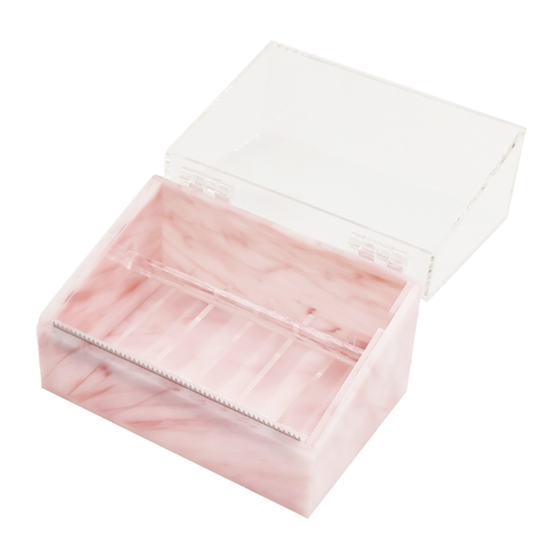 6 Cuộn Băng Keo Dán Mi Bằng Acrylic Nhiều Ngăn Chống Bụi